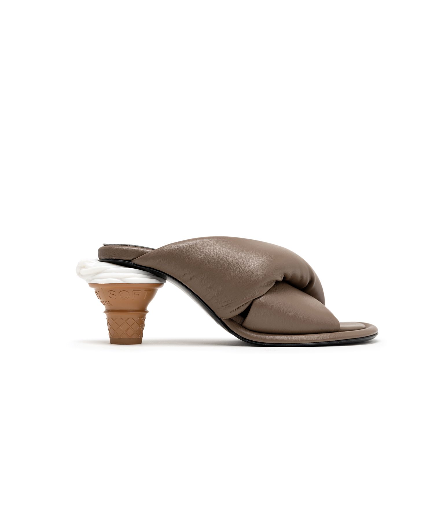 Soft Serve Heel Puffer Sandals