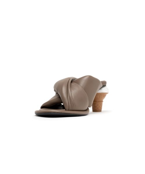 Soft Serve Heel Puffer Sandals
