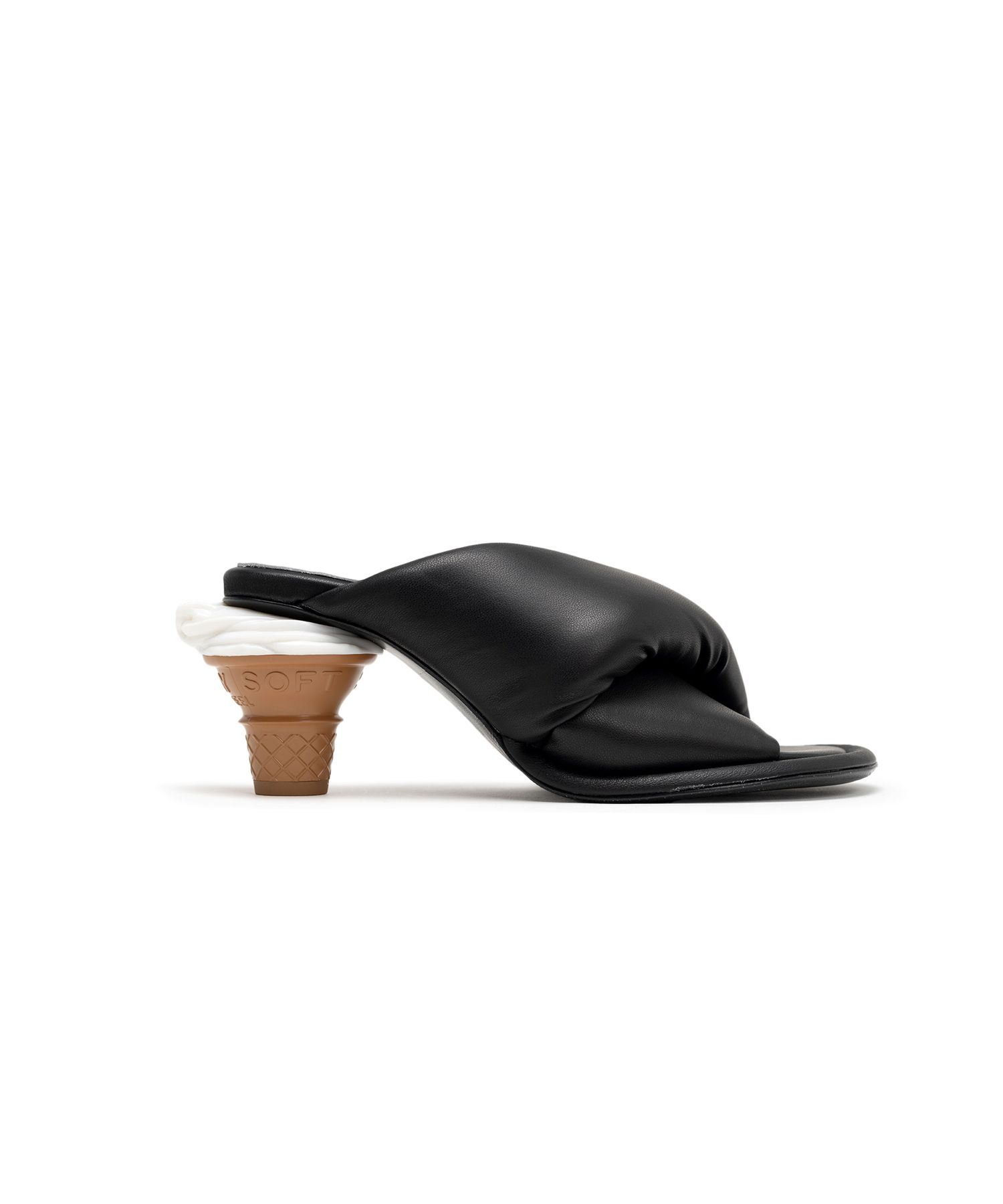 Soft Serve Heel Puffer Sandals