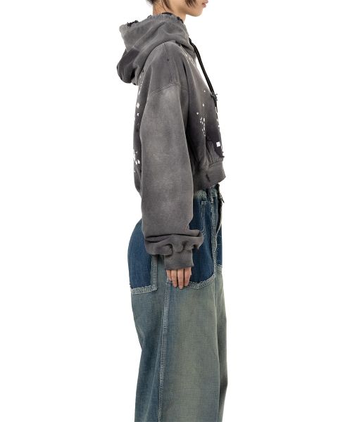 Sun Faded Like Embellished Hoodie