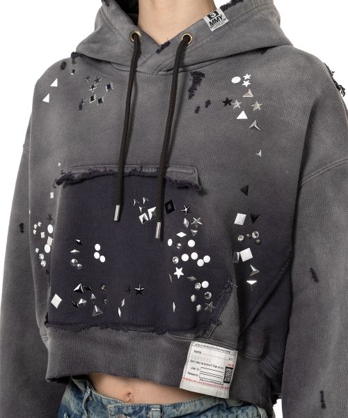 Sun Faded Like Embellished Hoodie