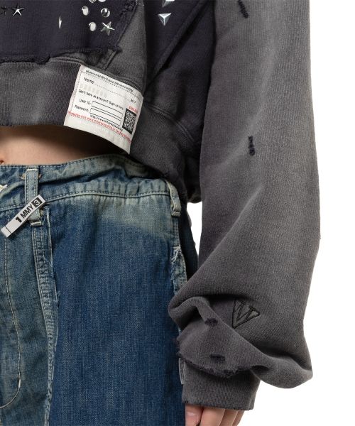 Sun Faded Like Embellished Hoodie