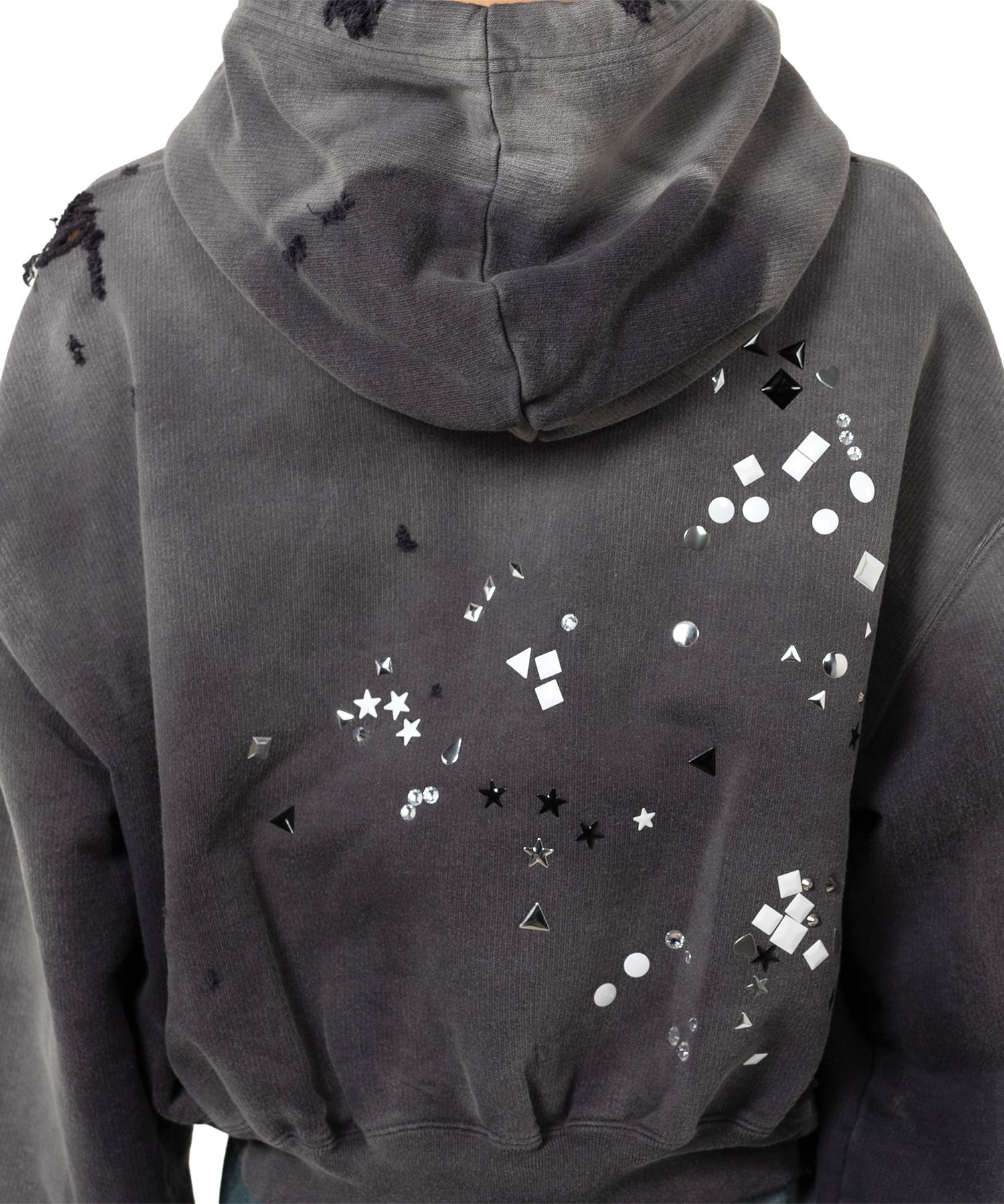 Sun Faded Like Embellished Hoodie