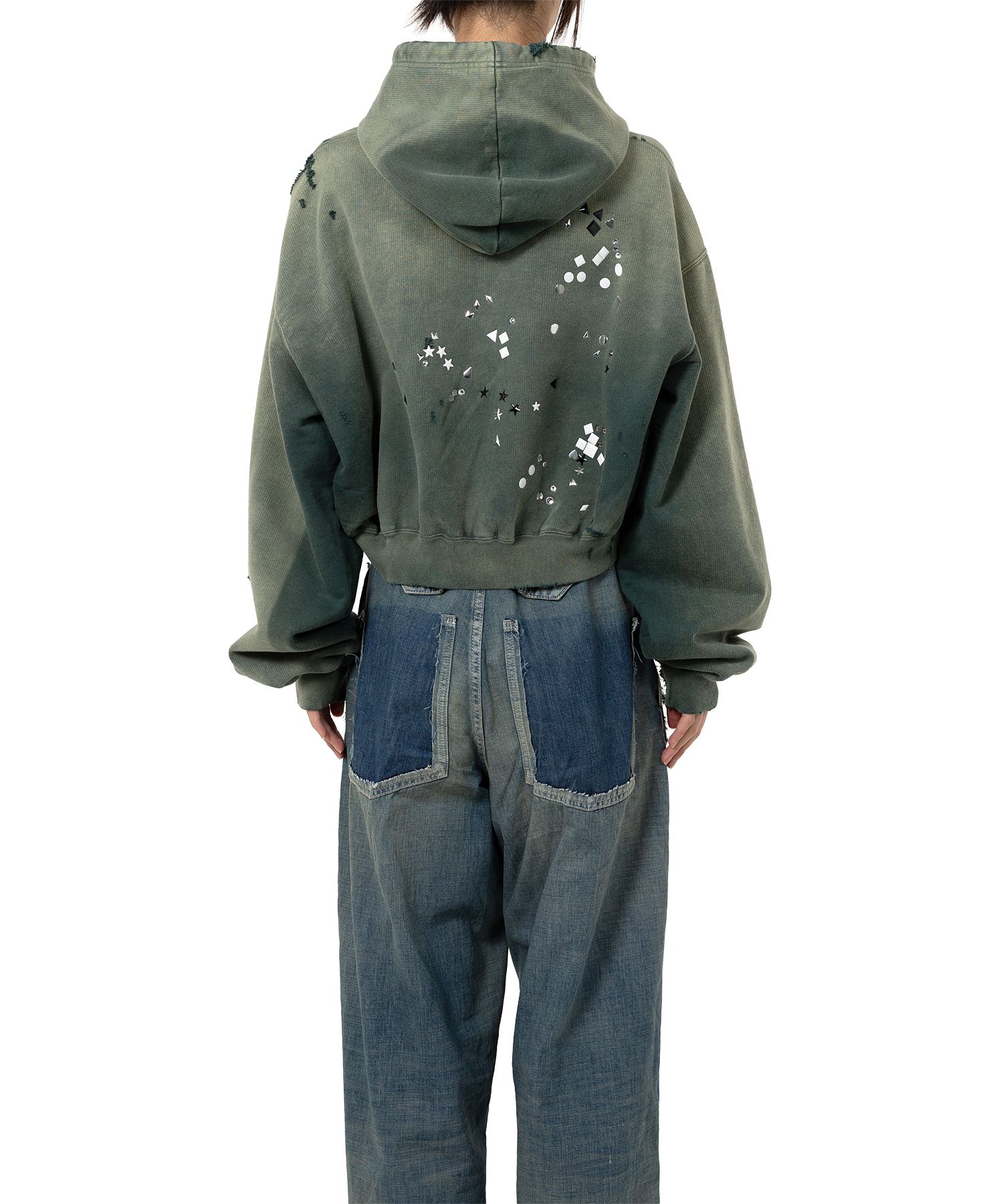 Sun Faded Like Embellished Hoodie