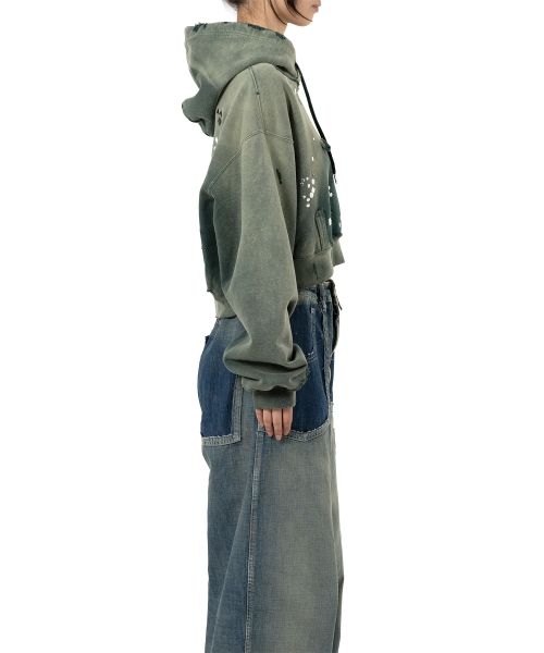 Sun Faded Like Embellished Hoodie