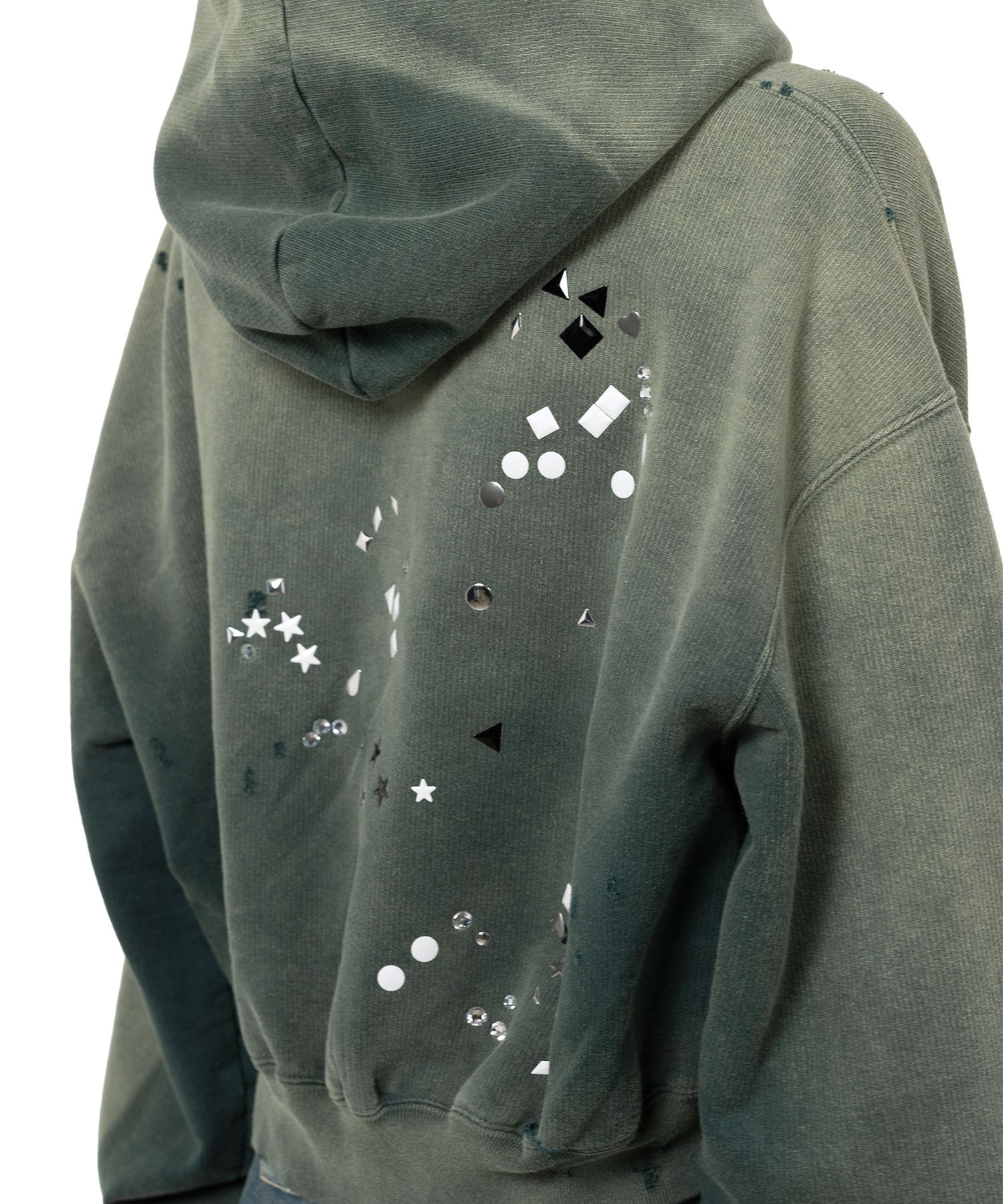 Sun Faded Like Embellished Hoodie