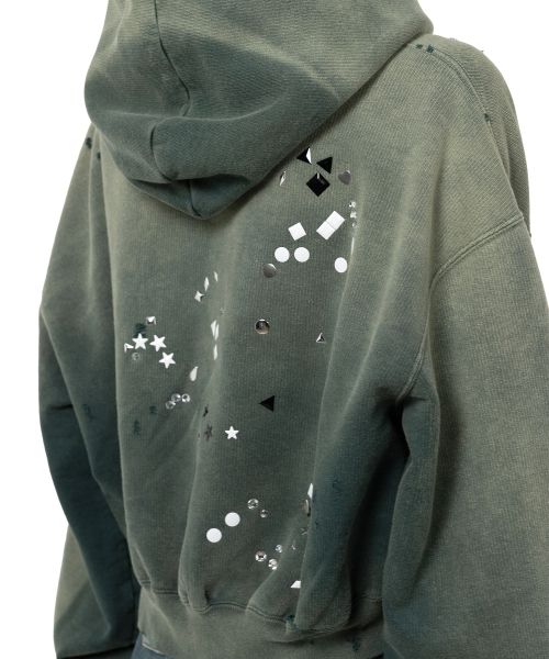 Sun Faded Like Embellished Hoodie