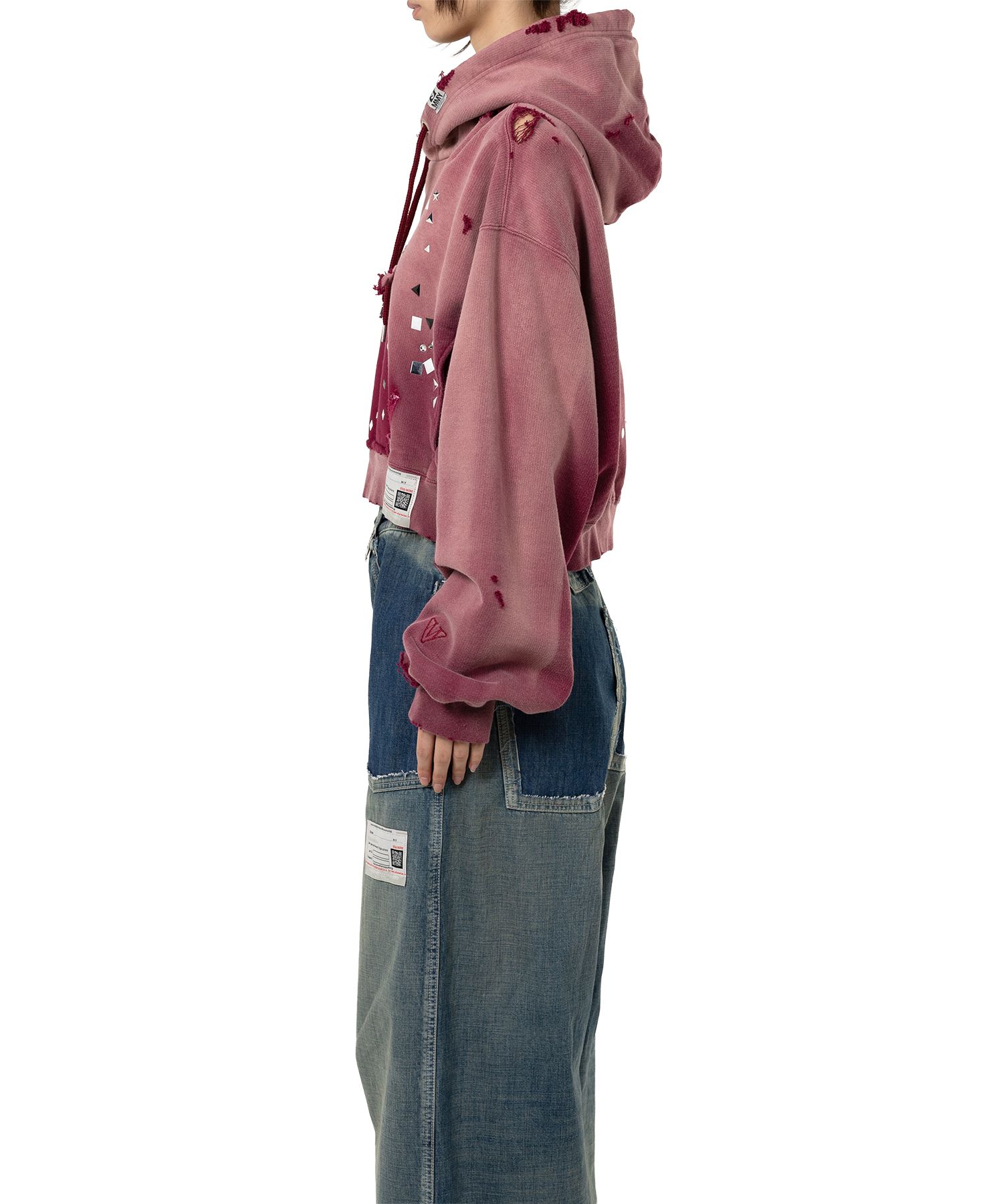 Sun Faded Like Embellished Hoodie