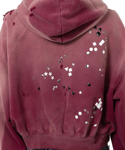 Sun Faded Like Embellished Hoodie