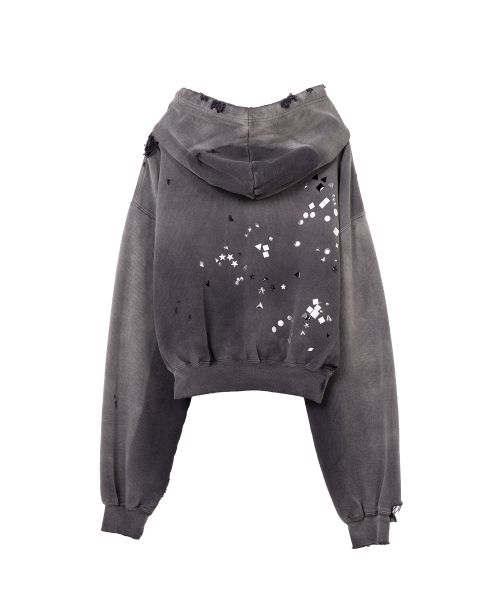 Sun Faded Like Embellished Hoodie