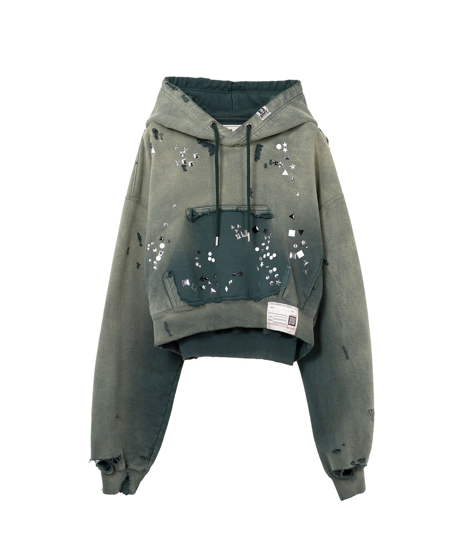 ミハラヤスヒロ　SUNFADED RESIZE HOODIE Maison MIHARA YASUHIRO ONLINE STORE（ミハラヤスヒロ