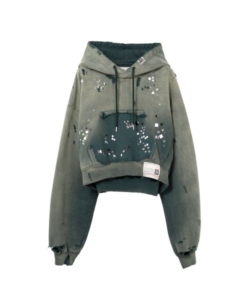 Sun Faded Like Embellished Hoodie