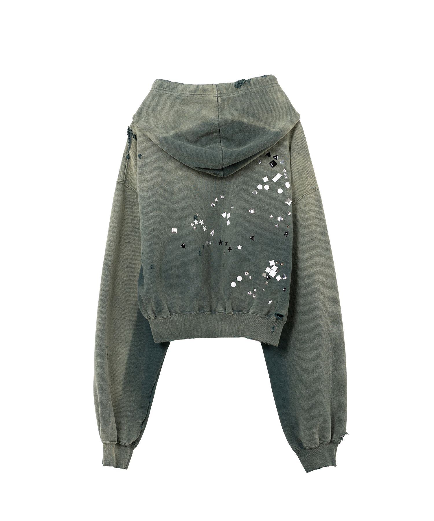 Sun Faded Like Embellished Hoodie