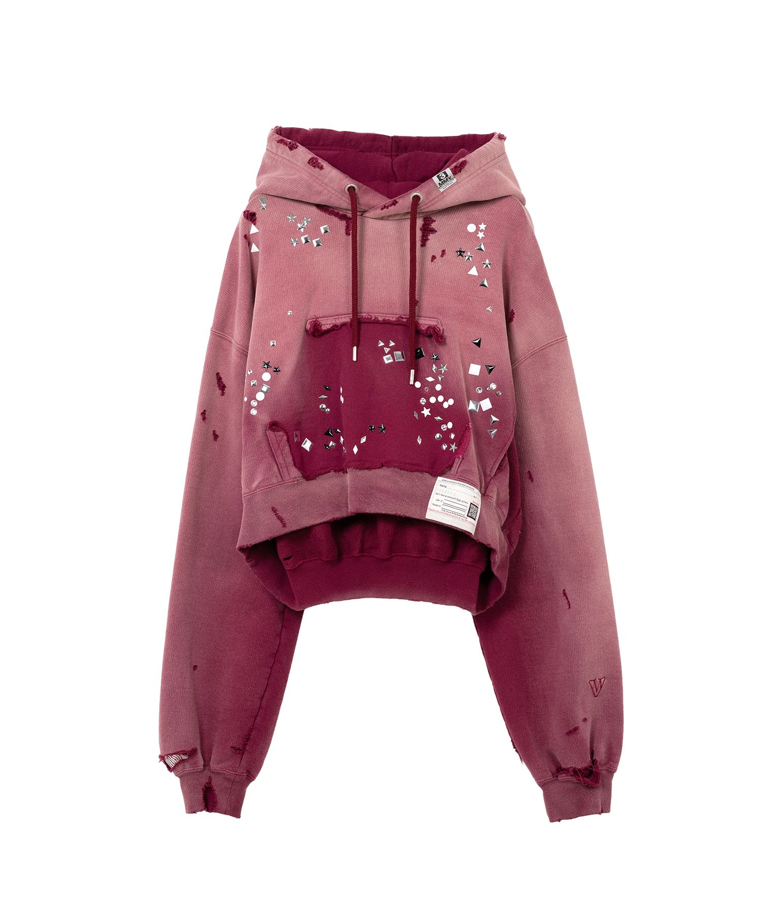 ミハラヤスヒロ　SUNFADED RESIZE HOODIE Maison MIHARA YASUHIRO ONLINE STORE（メゾンミハラヤスヒロ