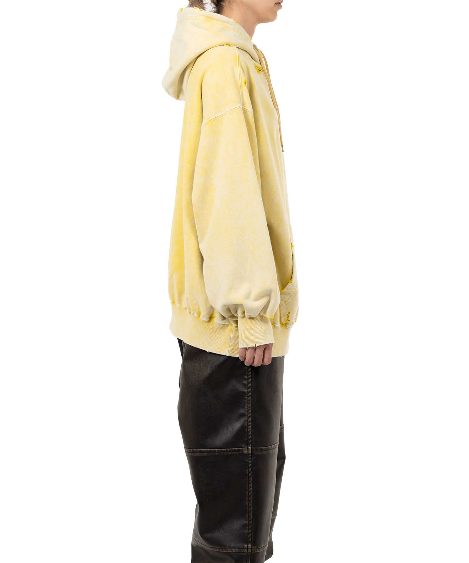 トップス maison mihara yasuhiro bleached hoodie Maison MIHARA YASUHIRO ONLINE STORE（メゾンミハラヤスヒロ