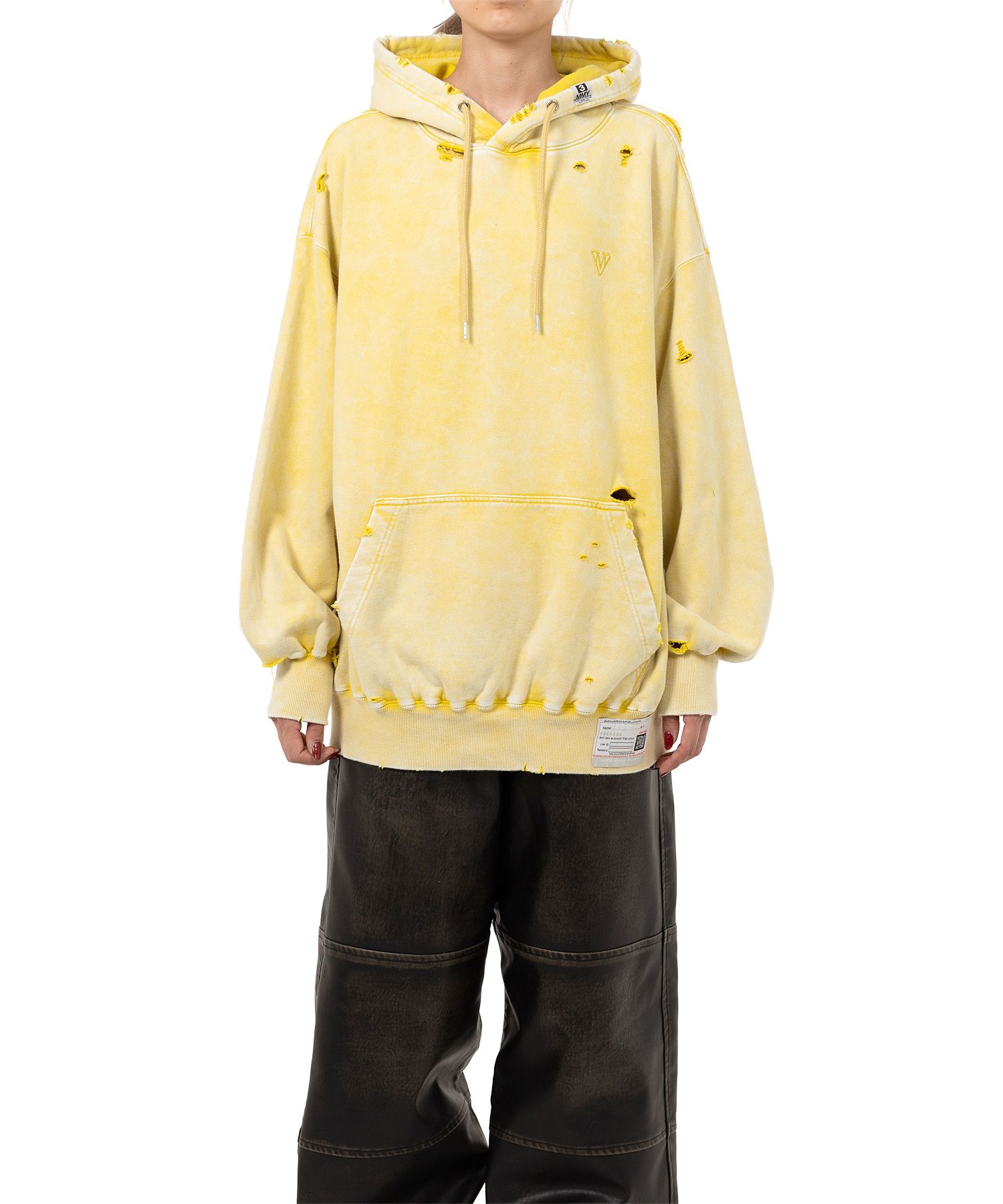 MIHARA YASUHIRO♡ BLEACHED HOODIE 27801587_58617757_600.jpg