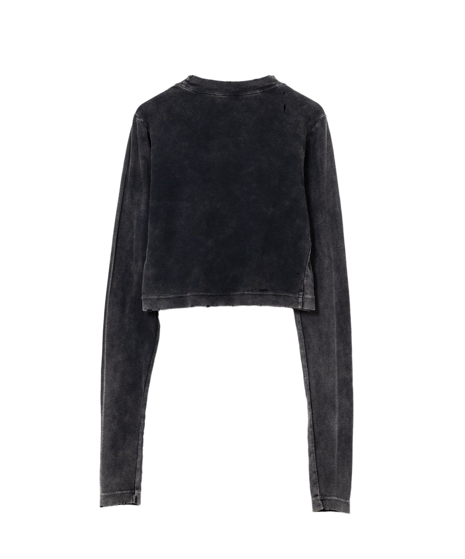 【MIHARAYASUHIRO】Bleached Long Sleeve T-shirt クロップド丈 Bleached Cropped Long Sleeve T-shirt（Tシャツ/カットソー