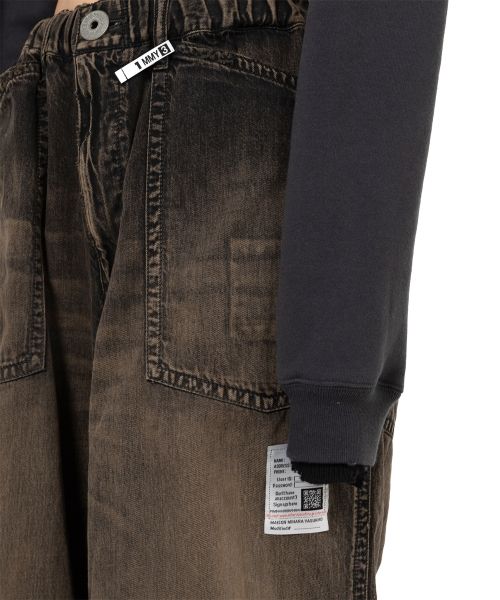 Layered Cropped Zip-up Hoodie