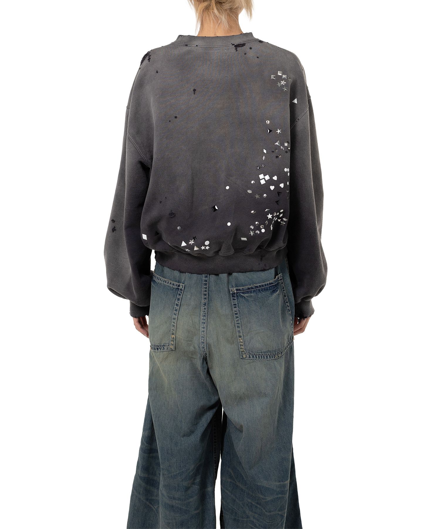 Sun Faded Like Embellished Sweatshirt