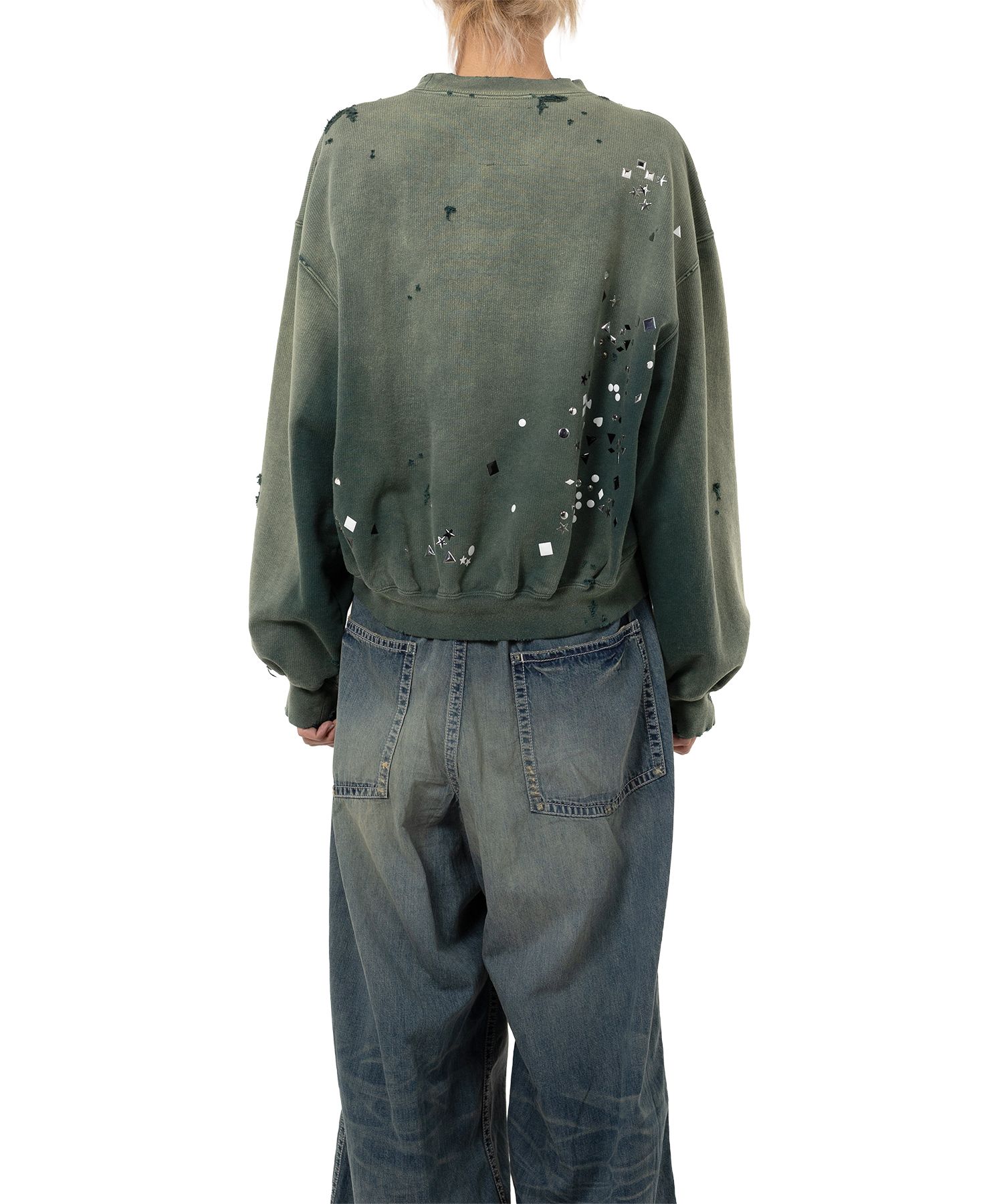 Sun Faded Like Embellished Sweatshirt