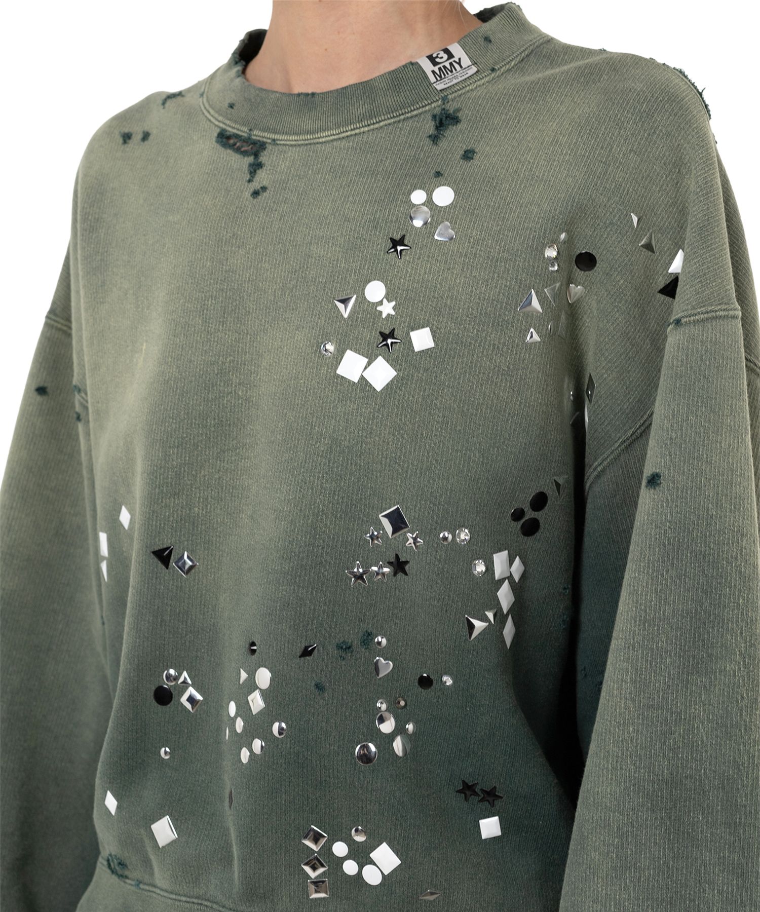 Sun Faded Like Embellished Sweatshirt