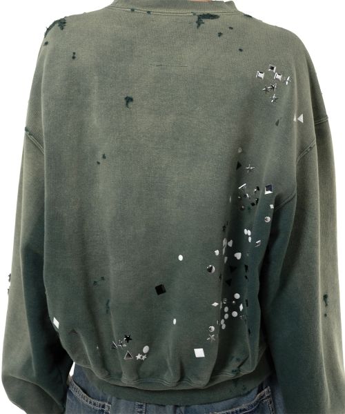 Sun Faded Like Embellished Sweatshirt
