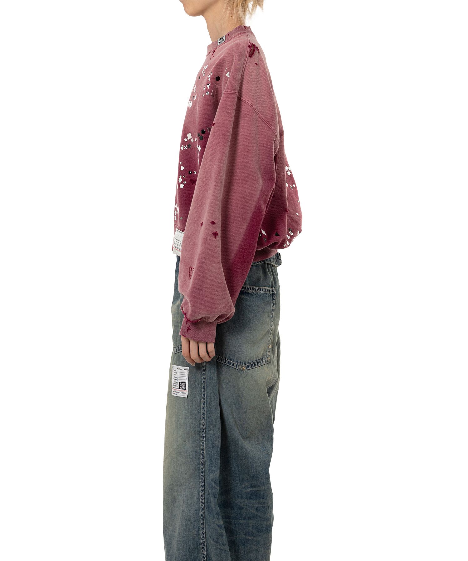 Sun Faded Like Embellished Sweatshirt