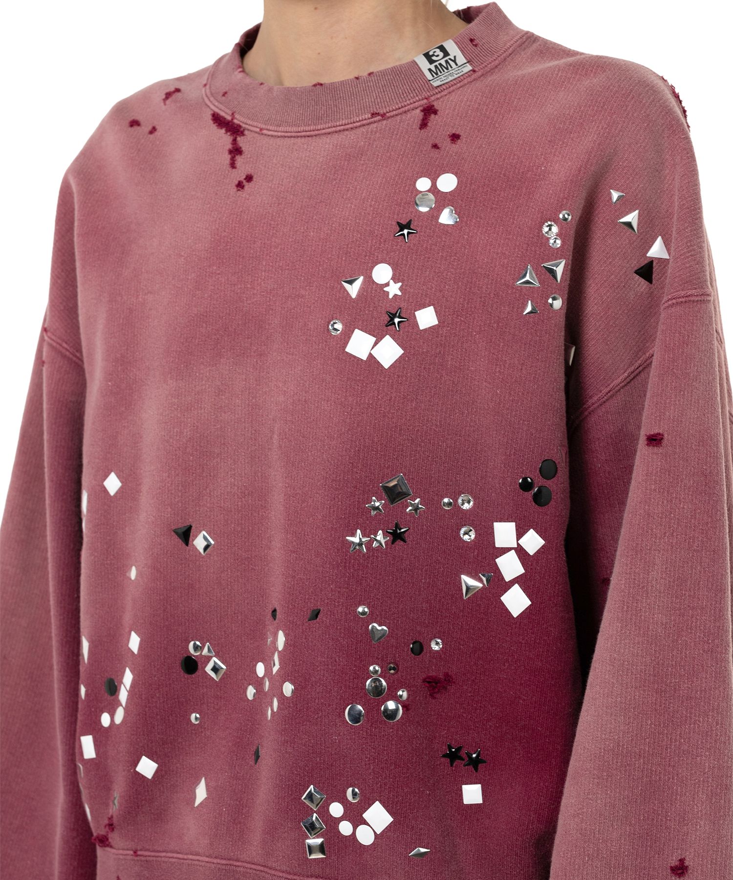 Sun Faded Like Embellished Sweatshirt