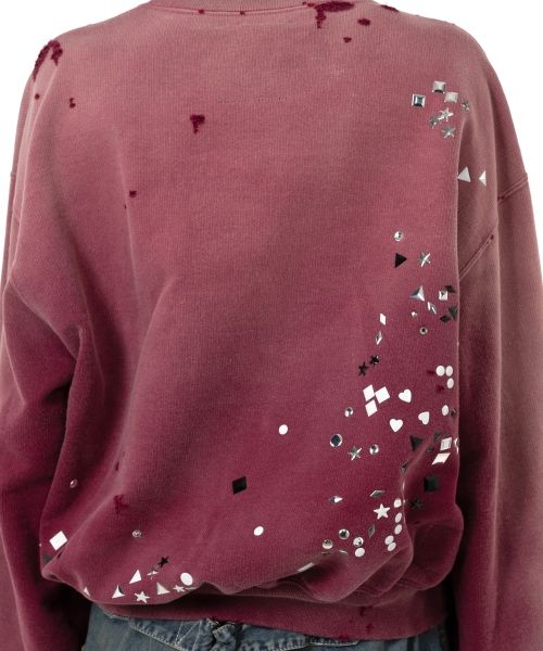 Sun Faded Like Embellished Sweatshirt
