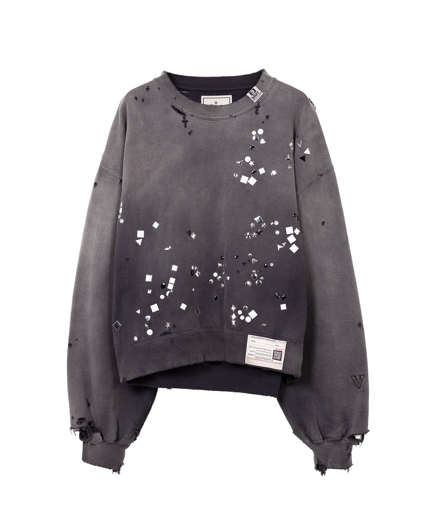 Sun Faded Like Embellished Sweatshirt