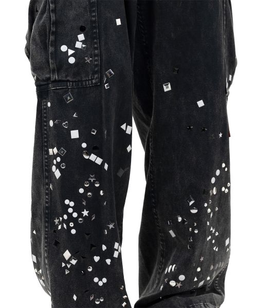 Embellished Millitary Pants