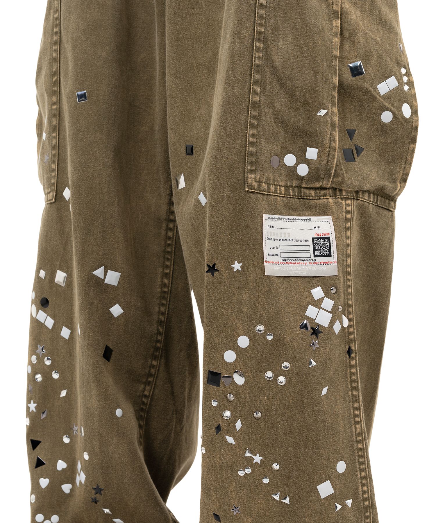 Embellished Millitary Pants