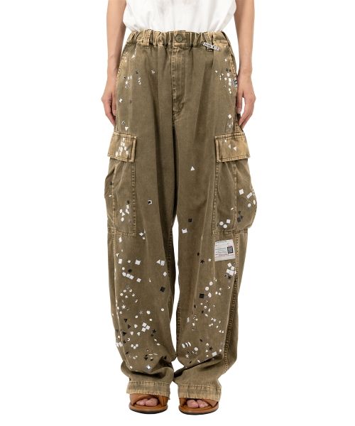 新品maison mihara yasuhiro BIG CARGO 38 Maison Mihara Yasuhiro Men's' Big Cargo Pants in Khaki | LN-CC®