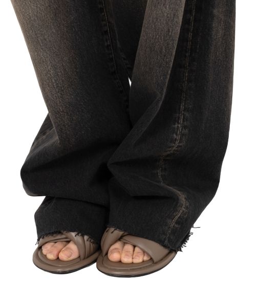 Huge Layered Denim Pants