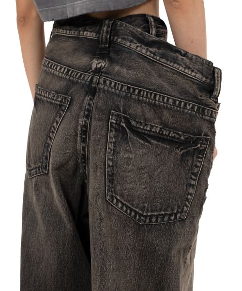 Huge Layered Denim Pants