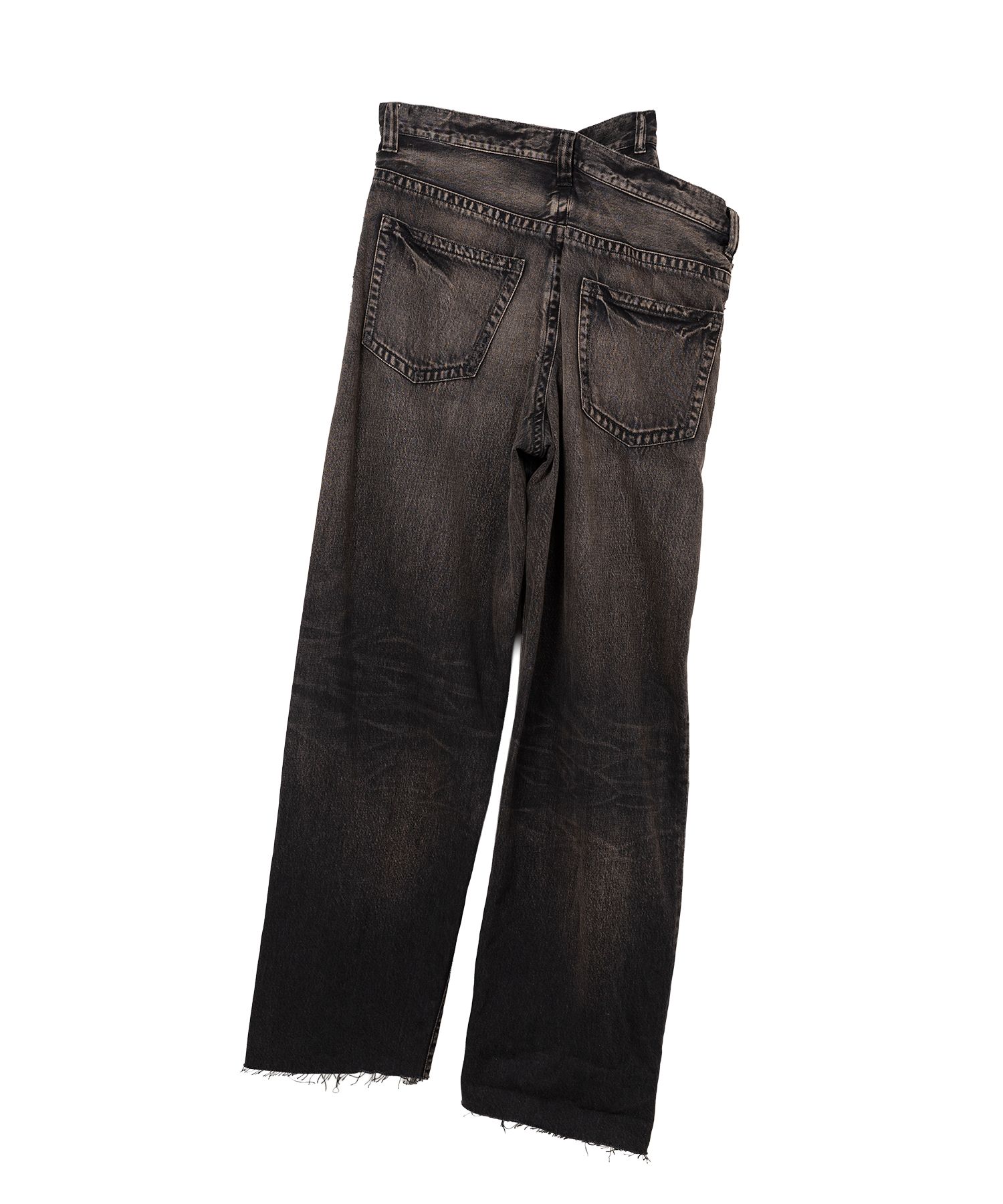 Huge Layered Denim Pants