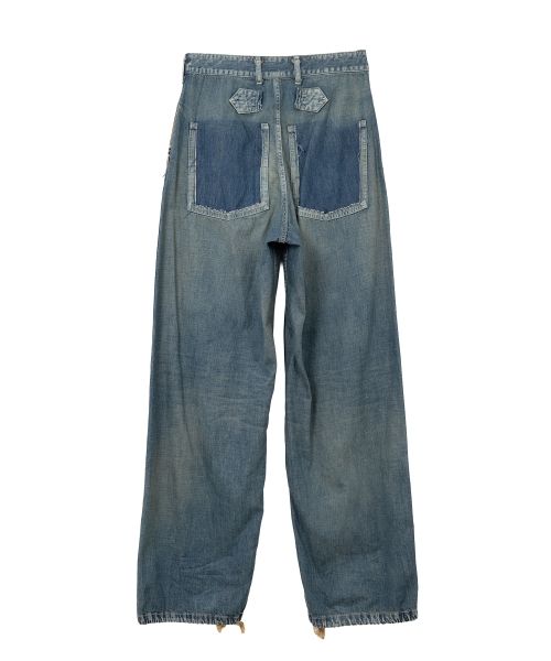 Maison Mihara Yasuhiro カットポケット ワイドパンツ Maison MIHARA YASUHIRO ONLINE STORE(ミハラヤスヒロ