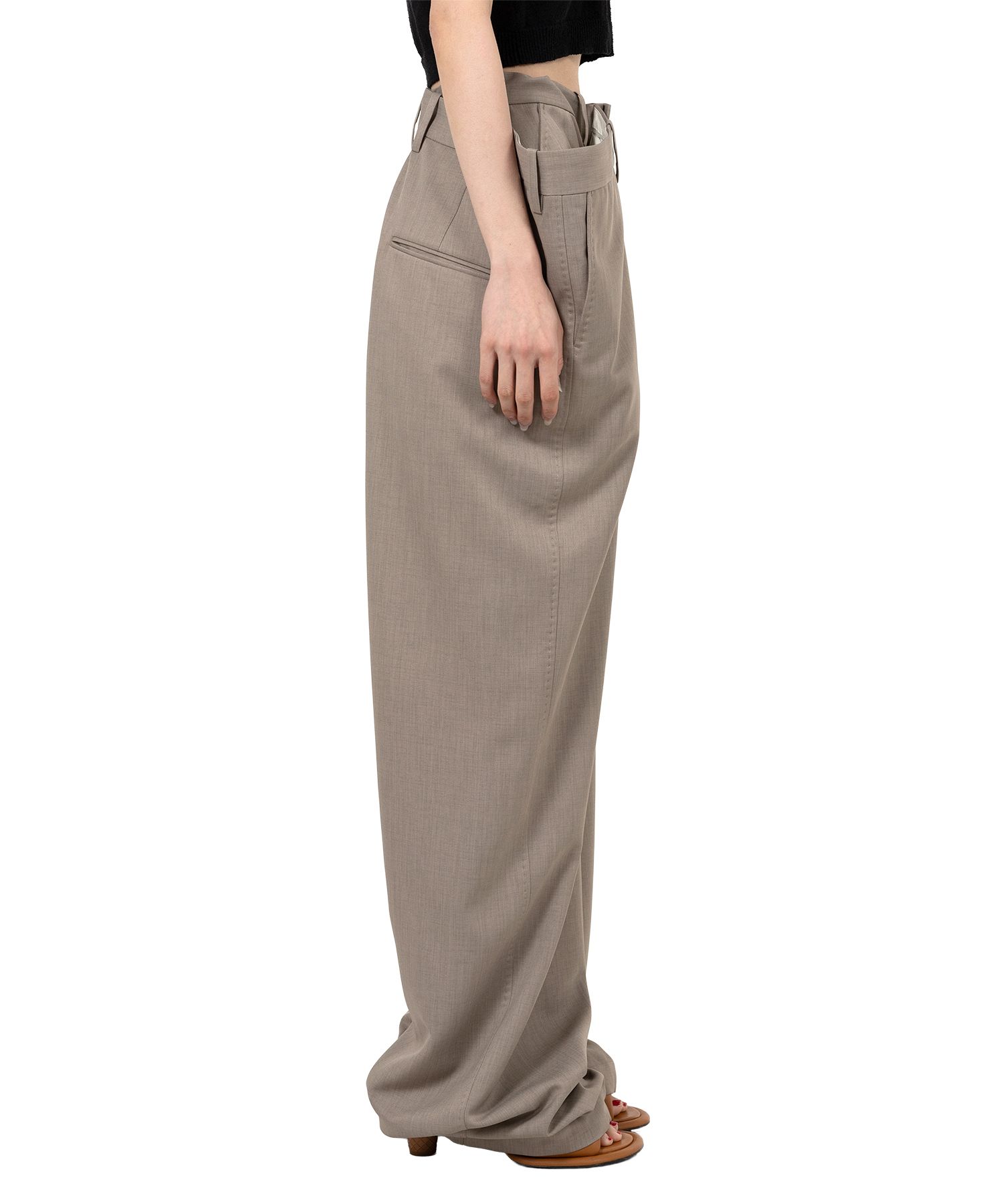【美品】ミハラヤスヒロ レイヤードパンツ レギンスパンツ Maison MIHARA YASUHIRO ONLINE STORE（メゾンミハラヤスヒロ