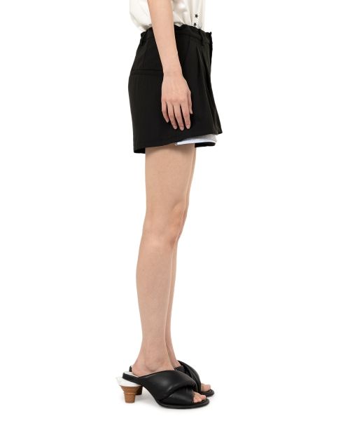 Triple Layered Stripe Shorts