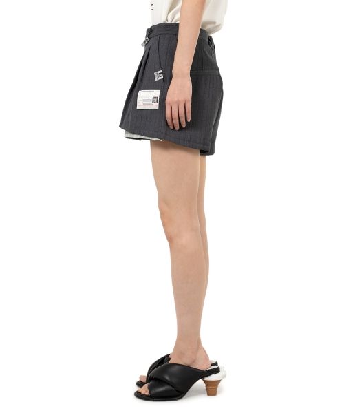 Triple Layered Stripe Shorts