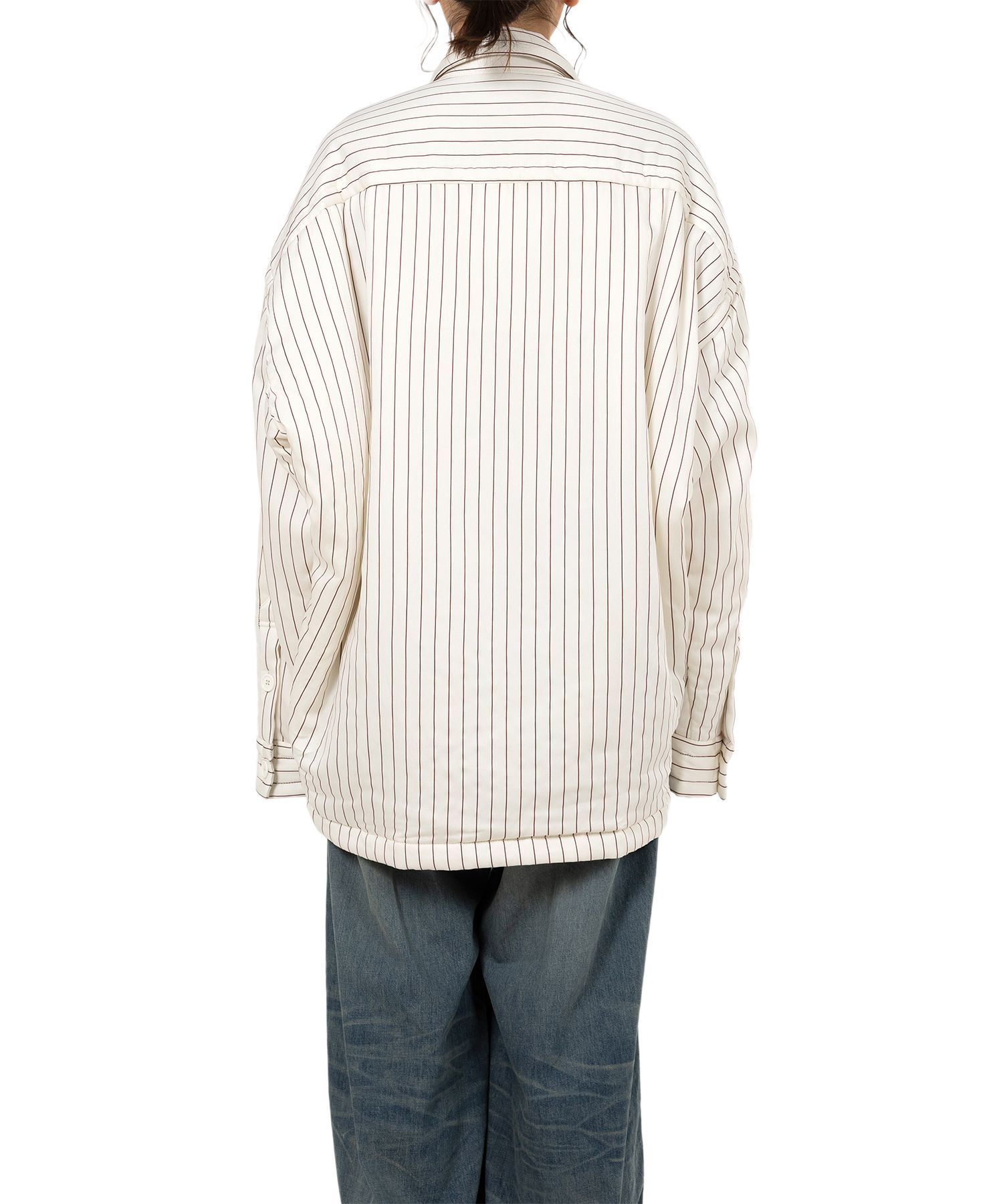Stripe Puffer Shirt