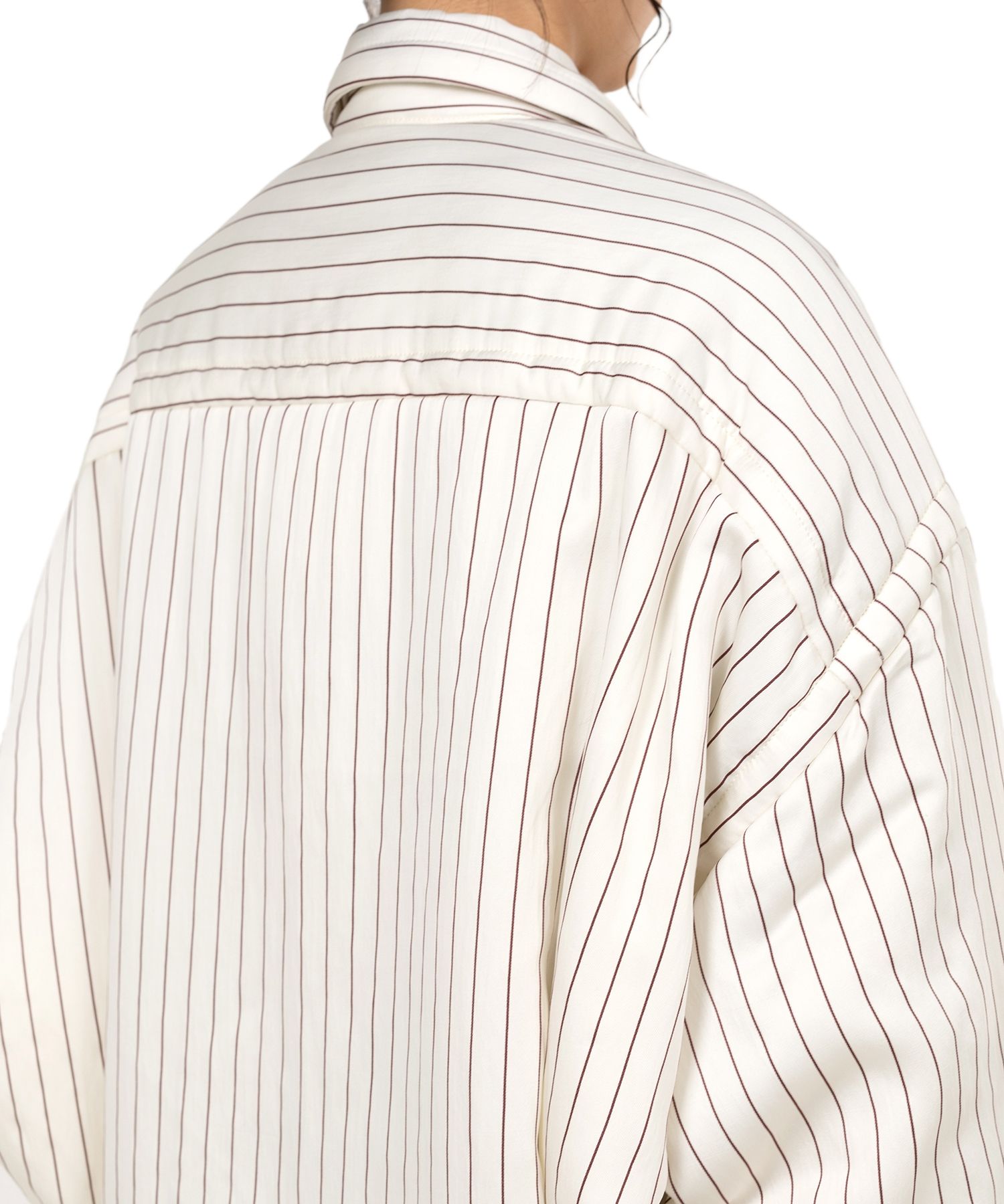Stripe Puffer Shirt