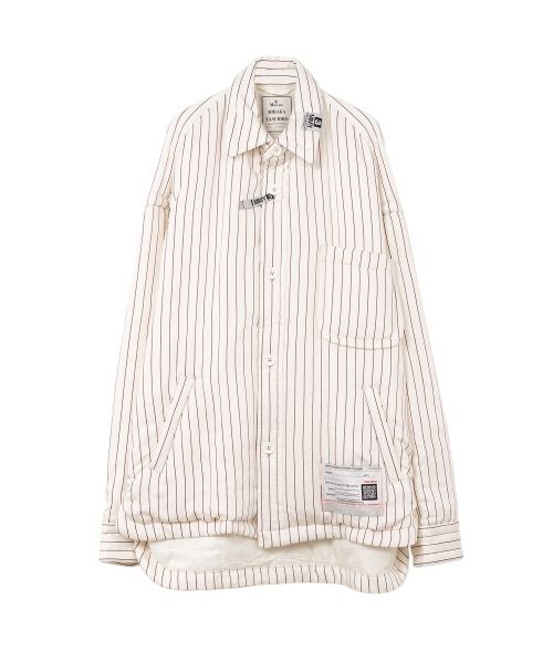 Stripe Puffer Shirt