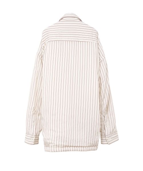 Stripe Puffer Shirt