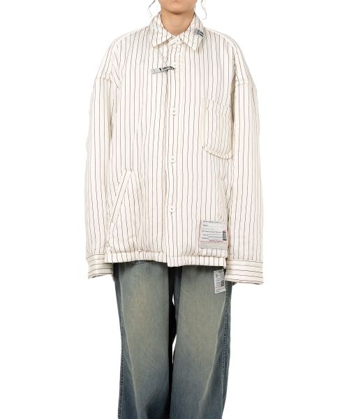 Stripe Puffer Shirt