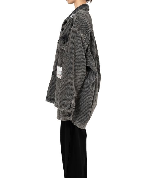 Amateur Sewn Like Corduroy Shirt