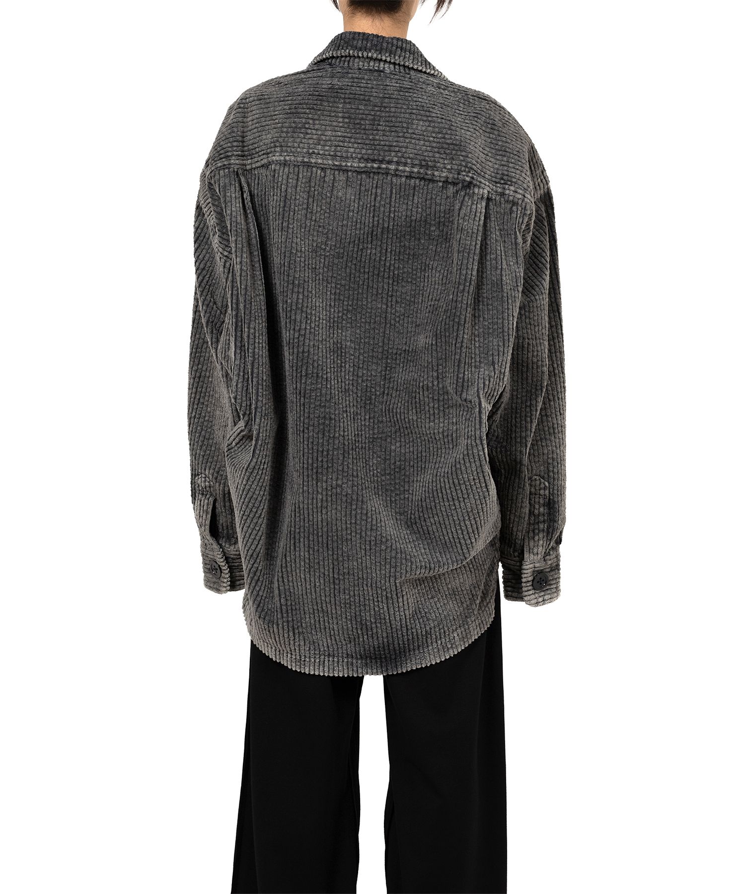 Amateur Sewn Like Corduroy Shirt