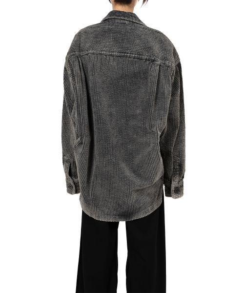 Amateur Sewn Like Corduroy Shirt