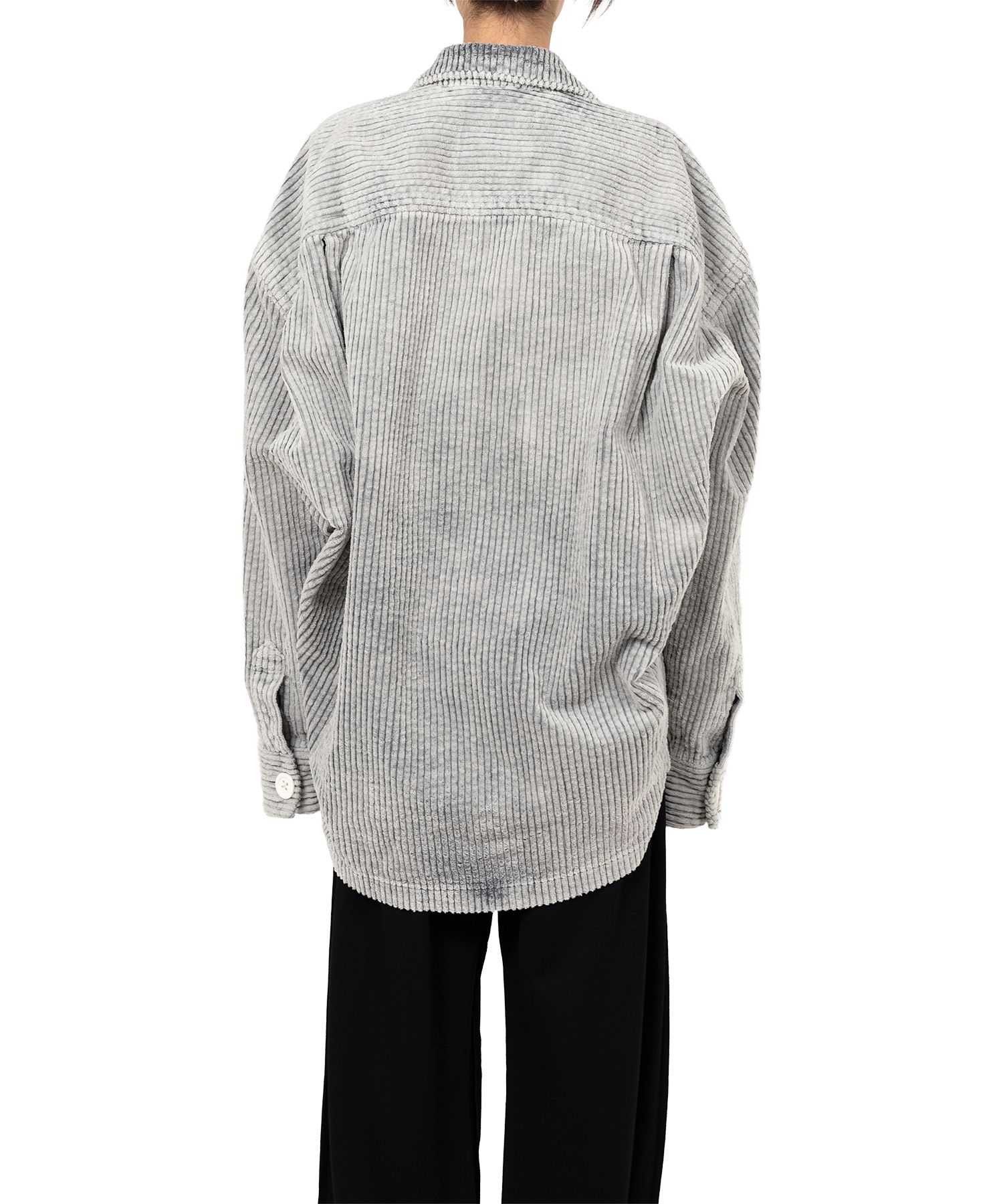 Amateur Sewn Like Corduroy Shirt