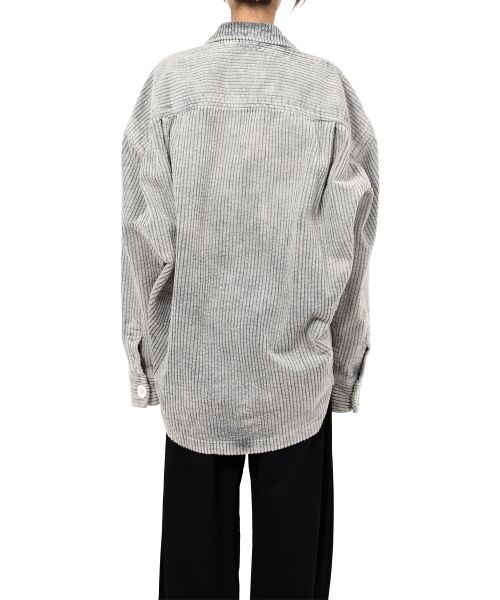 Amateur Sewn Like Corduroy Shirt